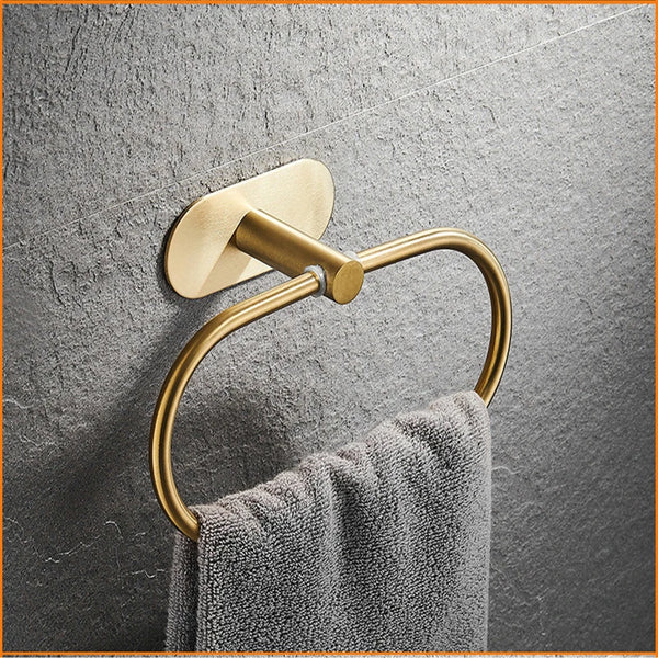 Stainless steel towel rack