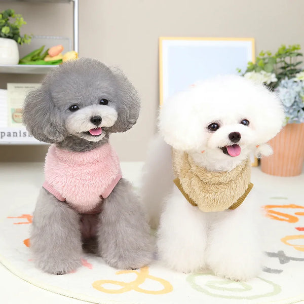 Soft Coral Fleece Pet Clothes Warm